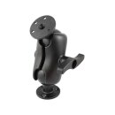 RAM Mounts Aufbau-Set - 2x runde Basisplatte (93,5 mm...