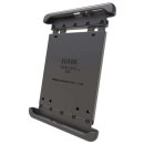 RAM Mounts Universal Tab-Tite Halteschale f&uuml;r 8 Zoll Tablets inkl. Samsung Tab A 8.0 (ohne Schutzgeh&auml;use/-h&uuml;llen) - AMPS-Aufnahme, Schrauben-Set, im Polybeutel