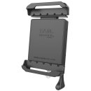 RAM Mounts Universal Tab-Lock Halteschale (abschließbar) für 7-8 Zoll Tablets (in Schutzgehäusen) - AMPS-Aufnahme, Schrauben-Set