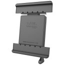 RAM Mounts Universal Tab-Lock Halteschale (abschließbar) für 10 Zoll Tablets inkl. Samsung Tab 4 10.1/Tab S 10.5 (ohne Schutzgehäuse/-hüllen) - AMPS-Aufnahme, Schrauben-Set