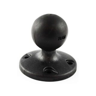 RAM Mounts runde Verbundstoff-Basisplatte - C-Kugel (1,5 Zoll), im Polybeutel