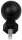 RAM Mounts Tough-Ball mit 5/16"-18 x 9 mm Gewindestift - C-Kugel (1,5 Zoll), im Polybeutel
