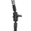RAM Mounts Verbundstoff Kameraarm für GoPro Action Kameras - mit Armen (4 u. 18 Zoll), GoPro-Adapter, B-Kugel (1 Zoll)