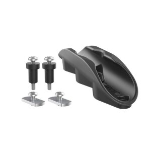 RAM Mounts Tough-Clip Paddelablage mit T-Slots für Tough-Track Schienensystem - Verbundstoff, Schrauben-Set, im Polybeutel