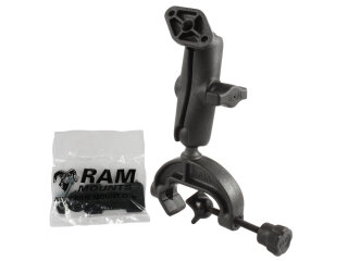 RAM Mounts Verbundstoff-Set für Rohre - mit Verbundstoff-Klammer, B-Kugel (1 Zoll), im Polybeutel