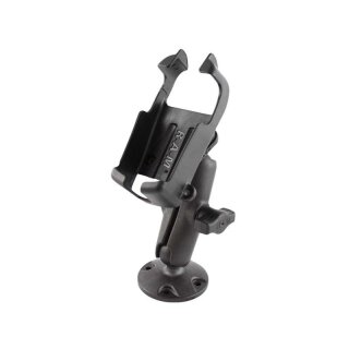 RAM Mounts Verbundstoff-Aufbauhalterung für Garmin eTrex s/w Geräte - mit runder Basisplatte, B-Kugel (1 Zoll), im Polybeutel