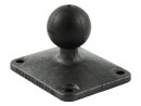 RAM Mounts rechteckige Verbundstoff-Basisplatte (2 x 2,5...