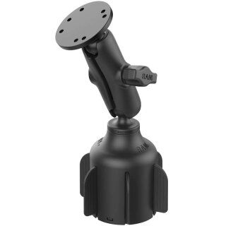 RAM Mounts Verbundstoff-Set für Getränkehalter (Fahrzeuge) - B-Kugel (1 Zoll), AMPS-Anbindung