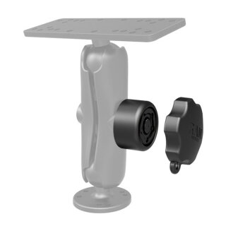 RAM Mounts Pin-Lock Sicherung und Adapter (5-Pin) - für C-Kugel Verbindungsarme, 5/16"-18 Innengewinde, im Polybeutel
