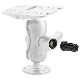 RAM Mounts Pin-Lock Inlet für D-/E-Kugel Verbindungsarme - 1/2"-20 Innengewinde, Pin-Lock Adapter zum Öffnen/Schließen, im Polybeutel