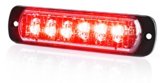 Standby LED-Blitzer L52 2C Zweifarbig Rot/Weiß